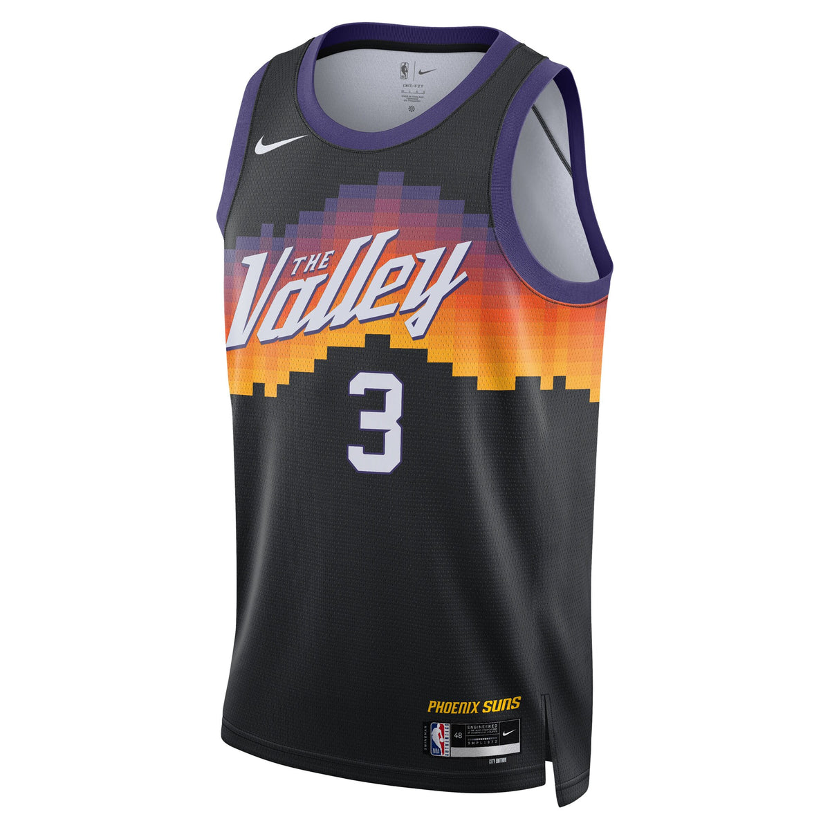 Phoenix Suns 2025/26 City Edition Swingman Jersey - Black - Dillon Brooks - Unisex