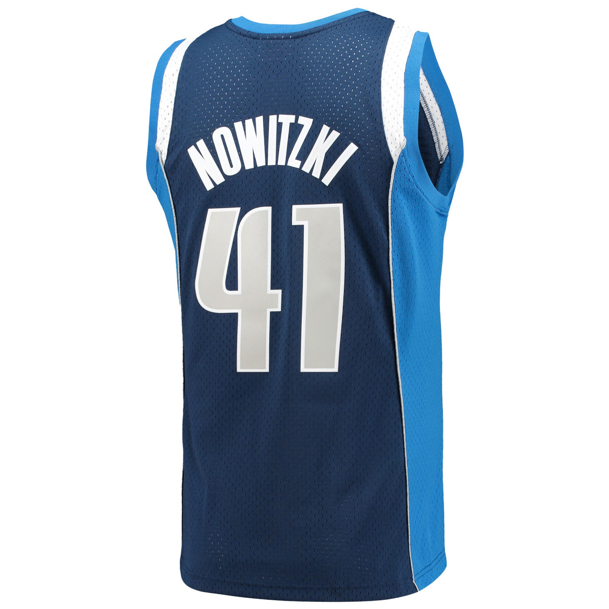 Men's Dirk Nowitzki Navy Dallas Mavericks 2011/12 Hardwood Classics Swingman Jersey