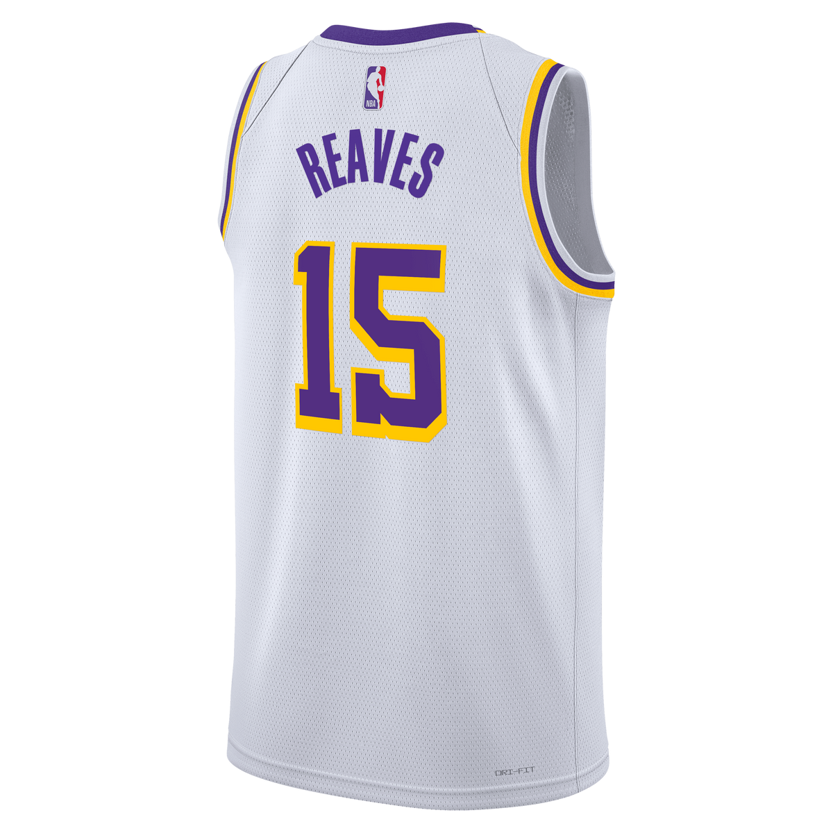 Los Angeles Lakers Association Edition Swingman Jersey - White - Austin Reaves - Unisex