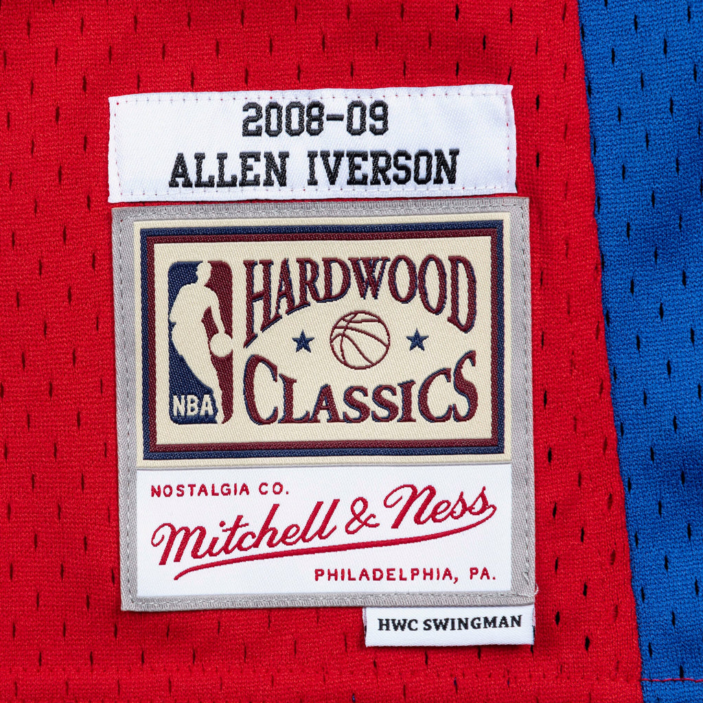 Detroit Pistons Swingman Jersey Allen Iverson 2008-09
