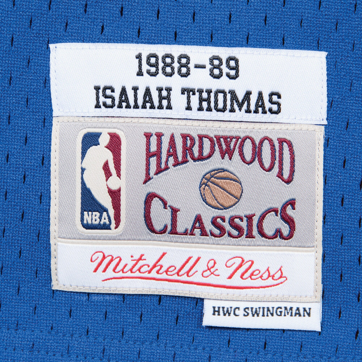 Detroit Pistons Swingman Jersey Road Isiah Thomas 1988-89