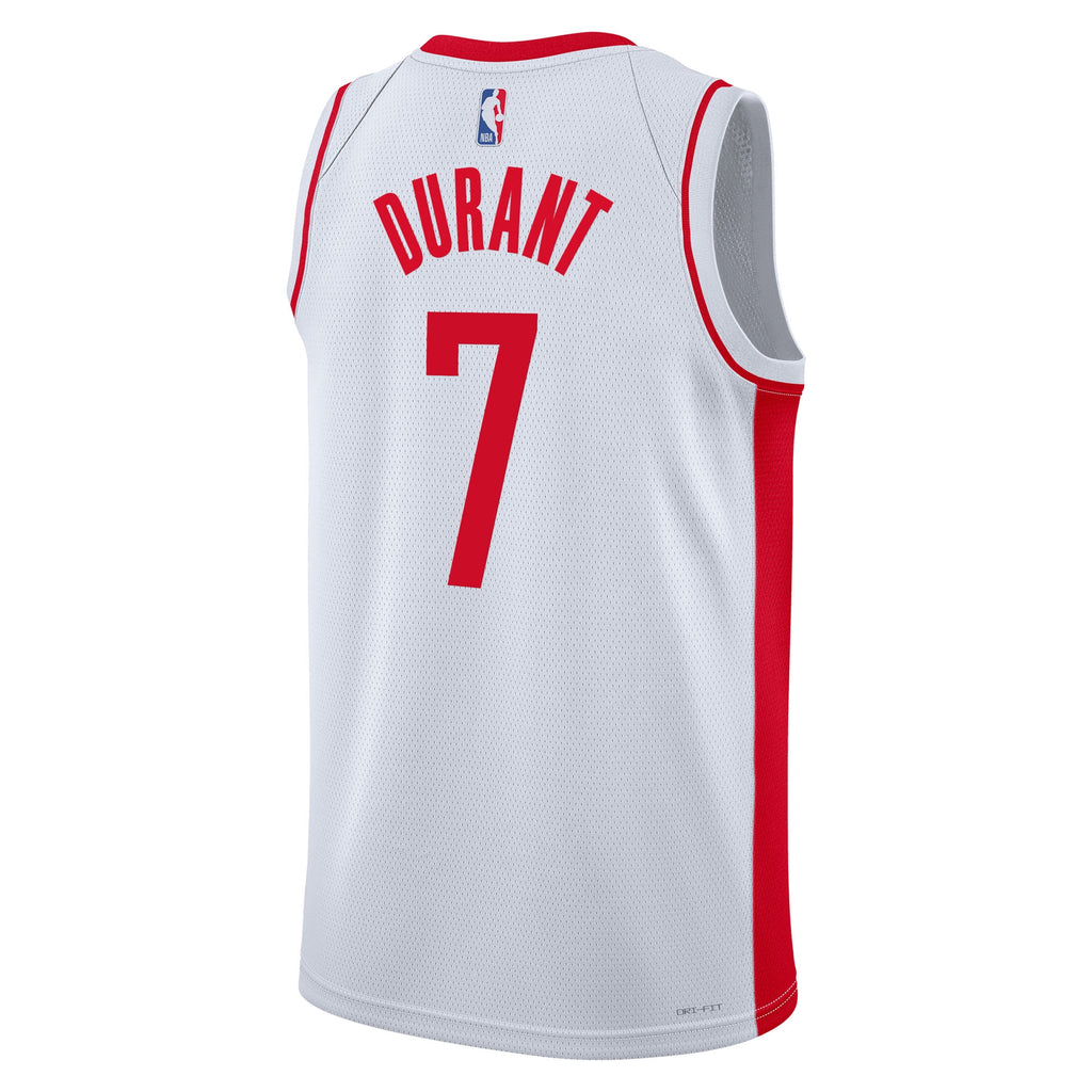 Houston Rockets Association Edition Swingman Jersey - White - Kevin Durant - Unisex