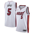 Miami Heat Association Edition Swingman Jersey - White - Nikola Jović - Unisex