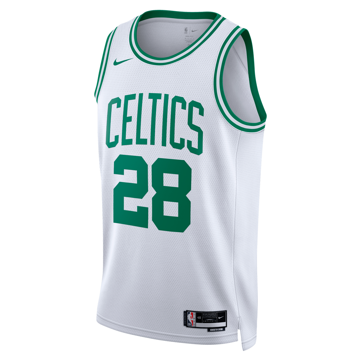 Boston Celtics Association Edition Swingman Jersey - White - Hugo González - Unisex