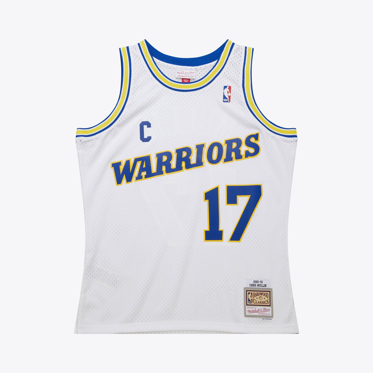 Golden State Warriors Swingman Jersey 1990 Chris Mullin