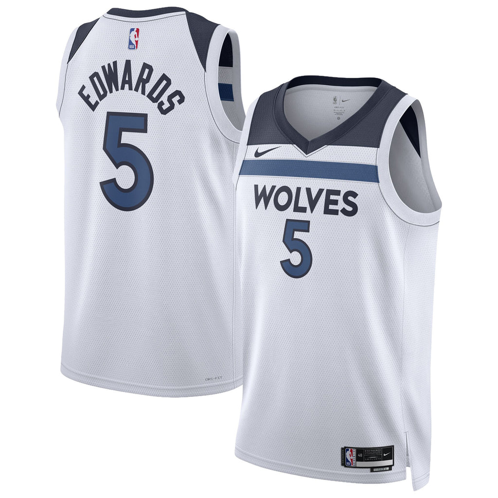 Minnesota Timberwolves Swingman Jersey - Association Edition - Anthony Edwards - Unisex