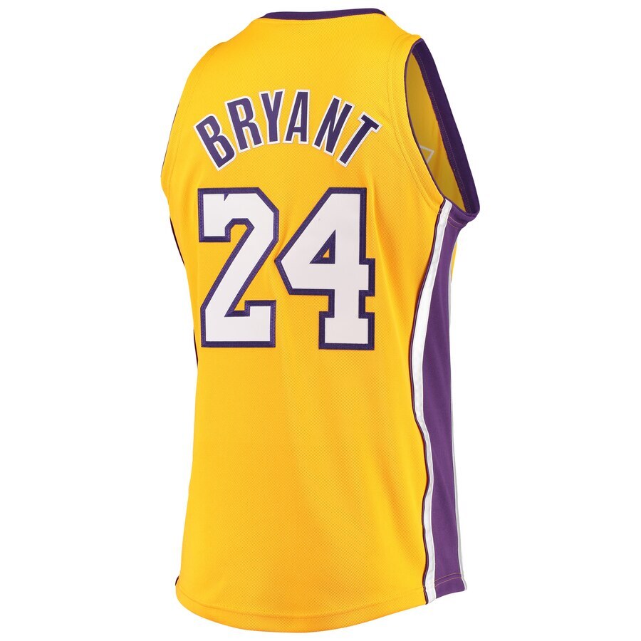 Kobe Bryant Hardwood Classics 2008-09 Authentic Jersey - Gold - Mens
