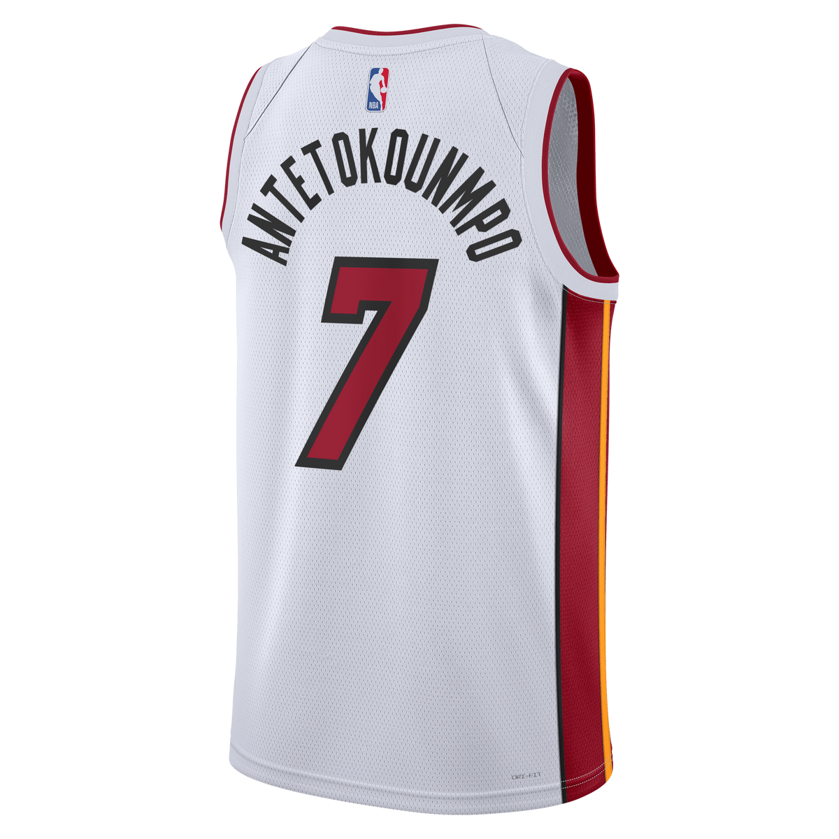 Miami Heat Association Edition Swingman Jersey - White - Giannis Antetokounmpo - Unisex