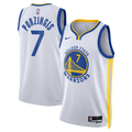 Golden State Warriors Association Edition Swingman Jersey - White - Kristaps Porziņģis - Unisex