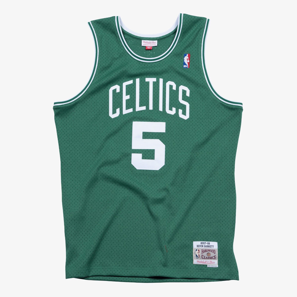 Boston Celtics Swingman Jersey Road Kevin Garnett 2007-08