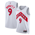 Toronto Raptors Association Edition Swingman Jersey - White - RJ Barrett - Unisex