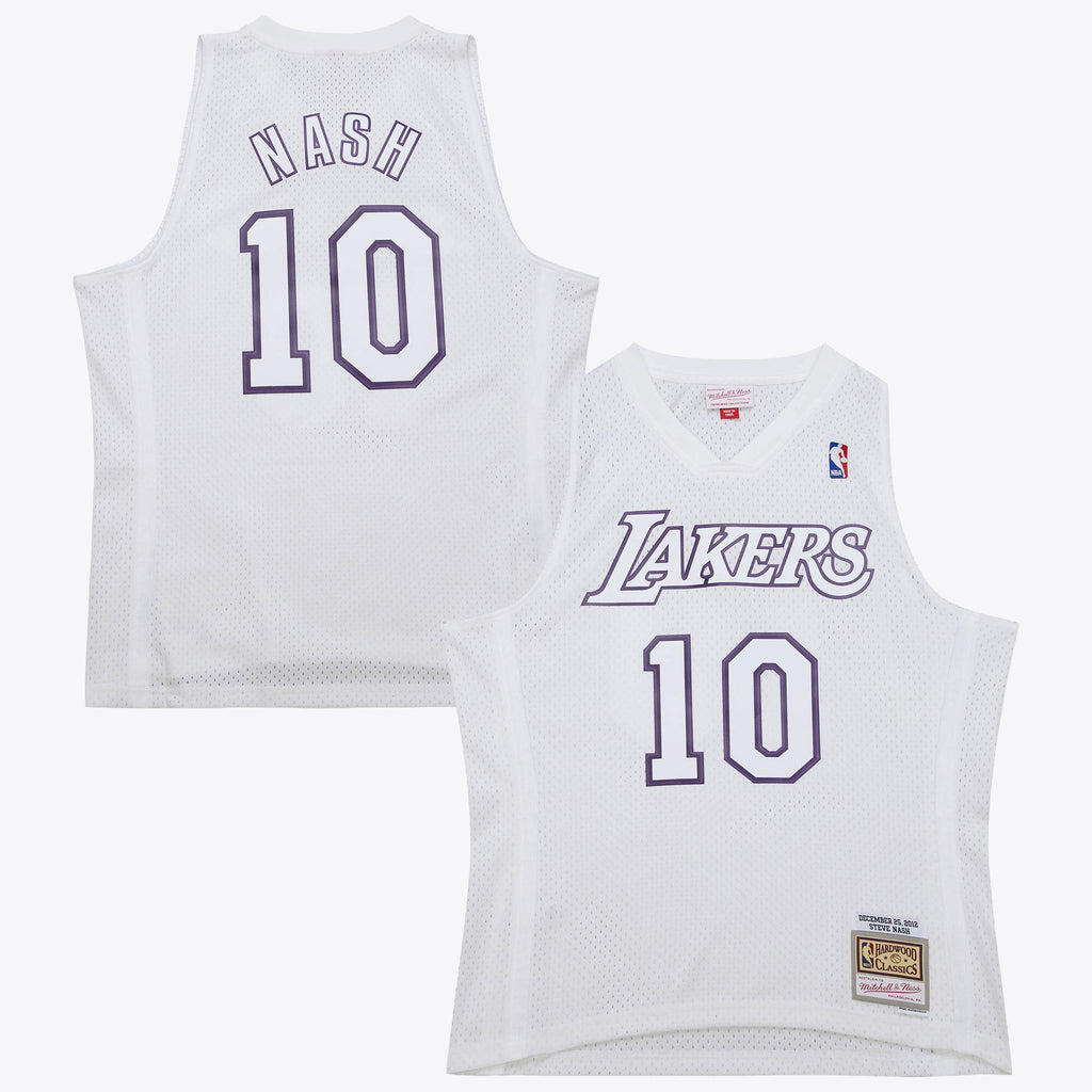 Los Angeles Lakers Steve Nash 2012 Day Authentic Jersey - White