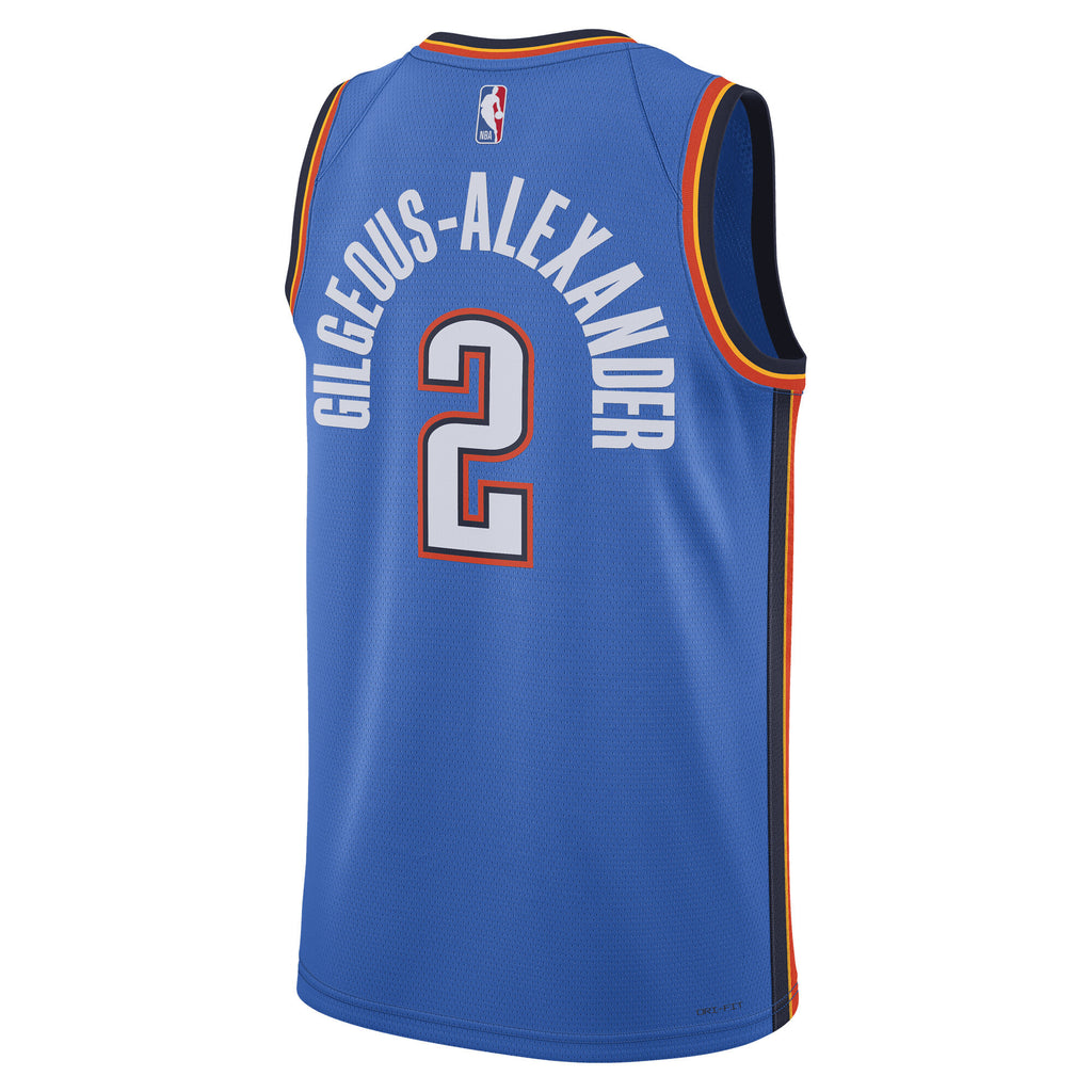 Oklahoma City Thunder Replica Icon Swingman Jersey - Gilgeous-Alexander - Unisex