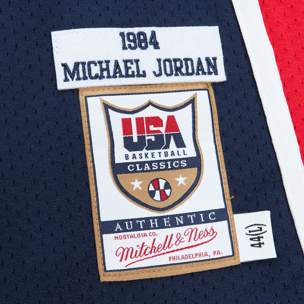 USA Basketball Authentic Jersey Michael Jordan 1984