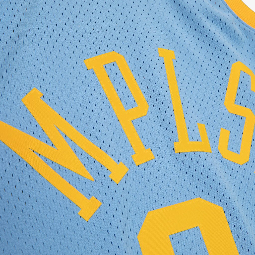 Los Angeles Lakers Derek Fisher 2001 Swingman Authentic Jersey - Columbia Blue
