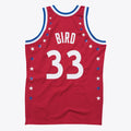 NBA All-Star East Larry Bird Authentic All-Star Jersey - Scarlett - Mens