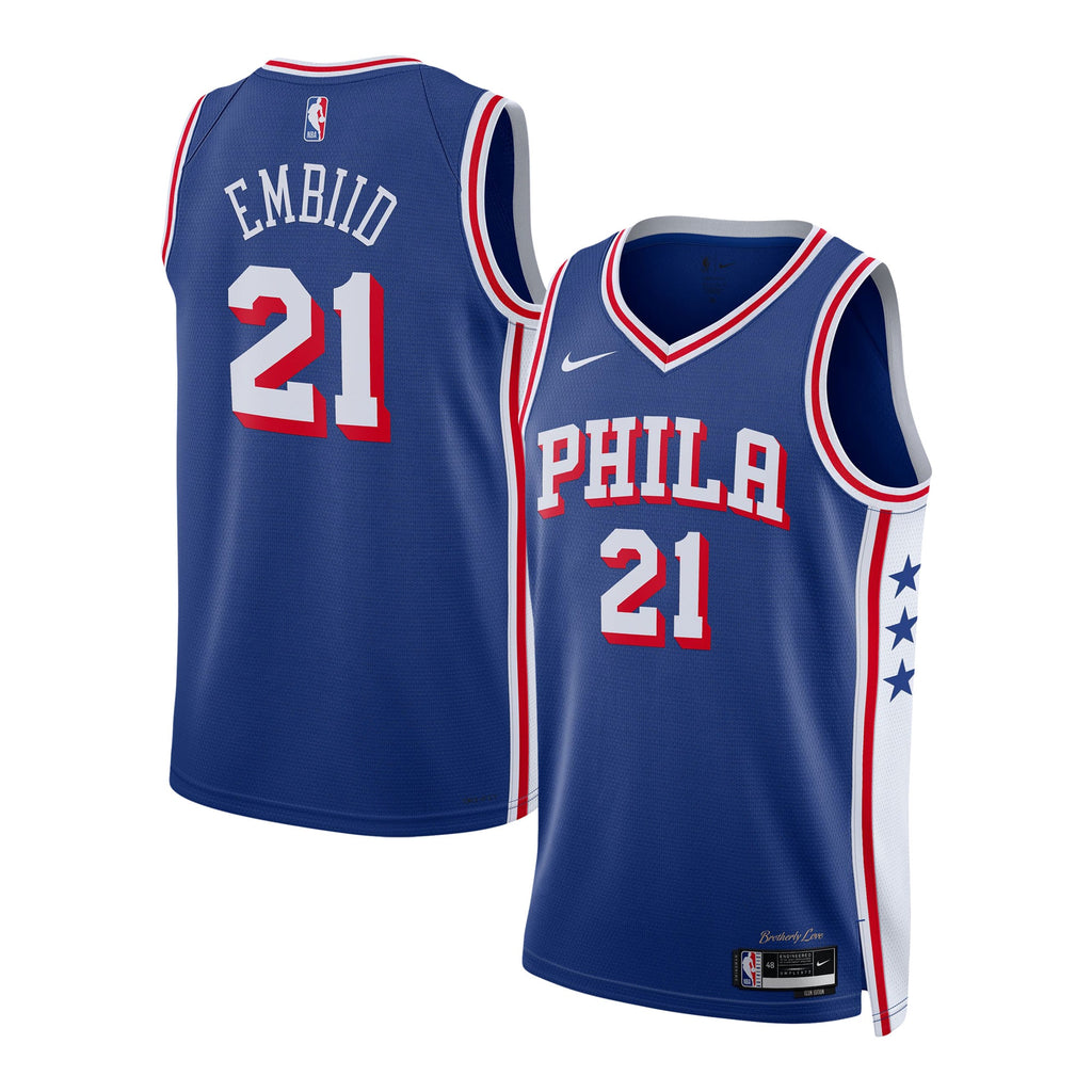 Philadelphia 76ers Icon Edition Swingman Jersey - Joel Embiid - Unisex
