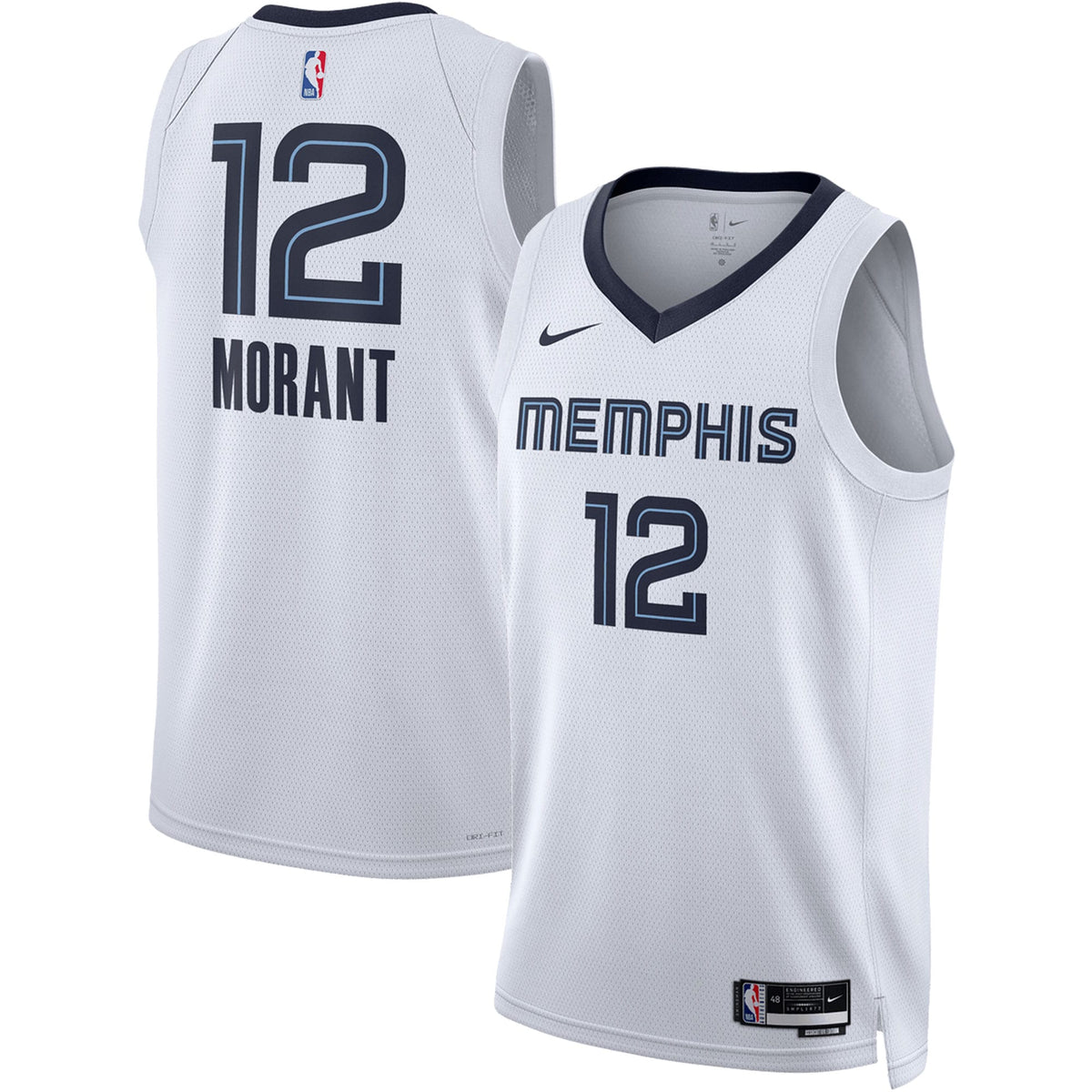 Memphis Grizzlies Association Edition Swingman Jersey - Ja Morant - Unisex