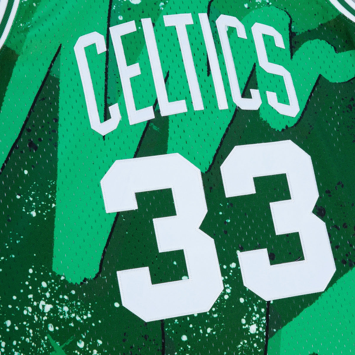 Boston Celtics Larry Bird 1985 Hyper Hoops Swingman Jersey - Green