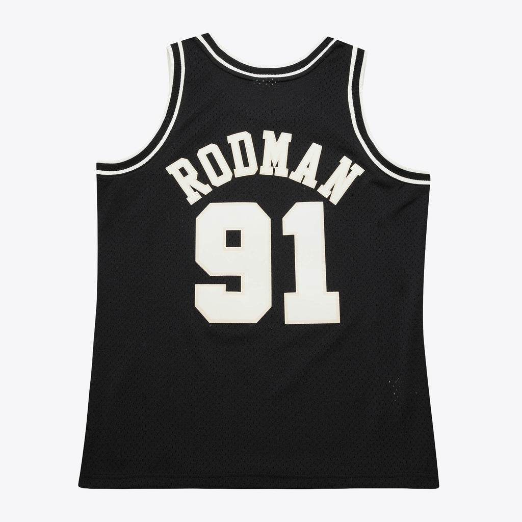 Chicago Bulls Off Court Swingman Jersey Dennis Rodman 1997