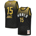 Men's Nikola Jokic Black 2016 NBA Rising Stars Challenge Hardwood Classics Swingman Jersey