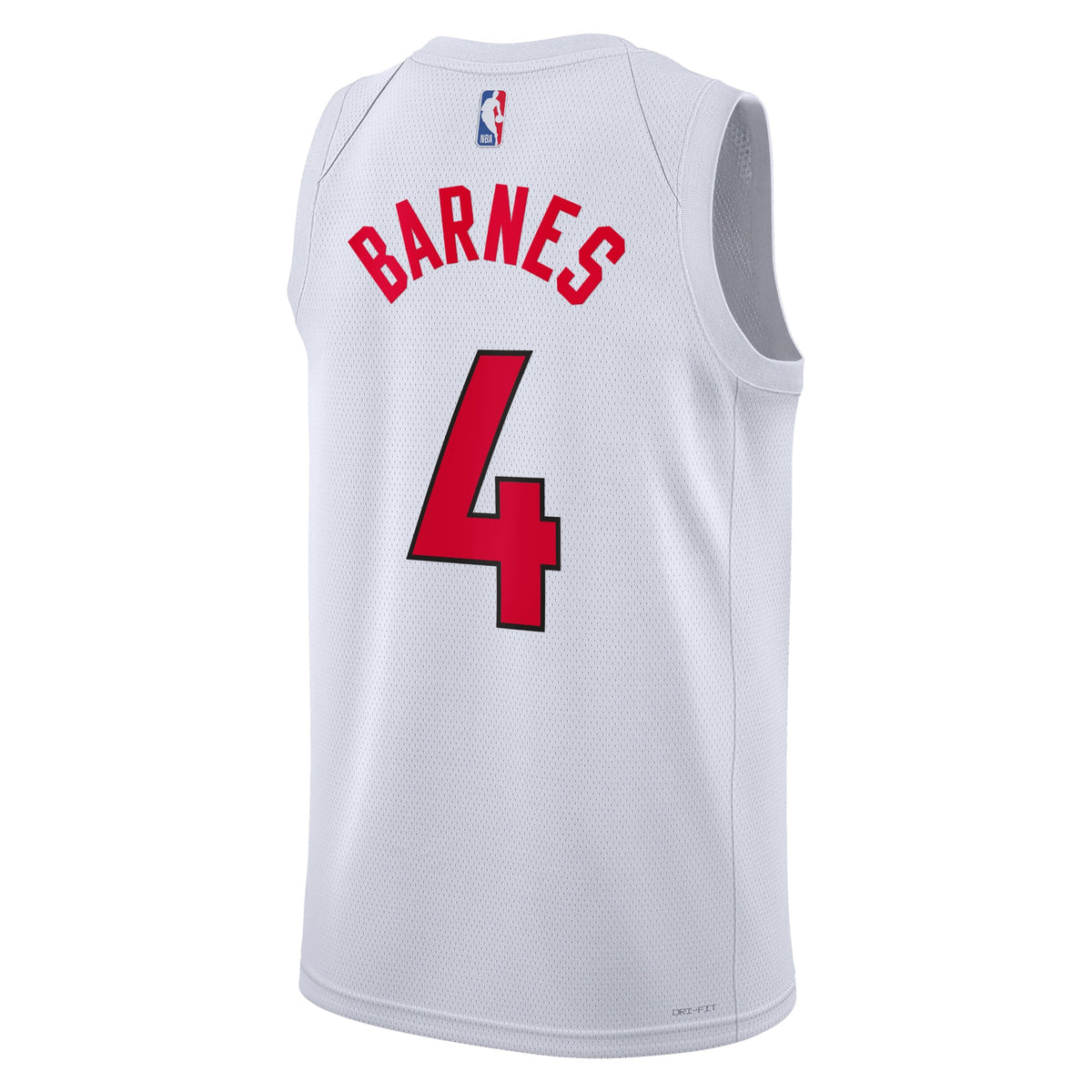Toronto Raptors Association Edition Swingman Jersey - White - Scottie Barnes - Unisex