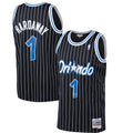 Men's Penny Hardaway Black Orlando Magic 1994-95 Hardwood Classics Swingman Jersey
