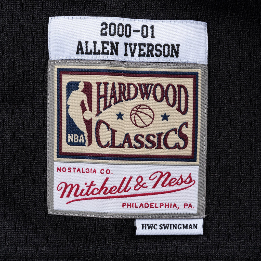 Philadelphia 76ers Swingman Jersey Road Allen Iverson 2000-01