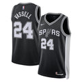 San Antonio Spurs Icon Edition Swingman Jersey - Black - Devin Vassell - Unisex