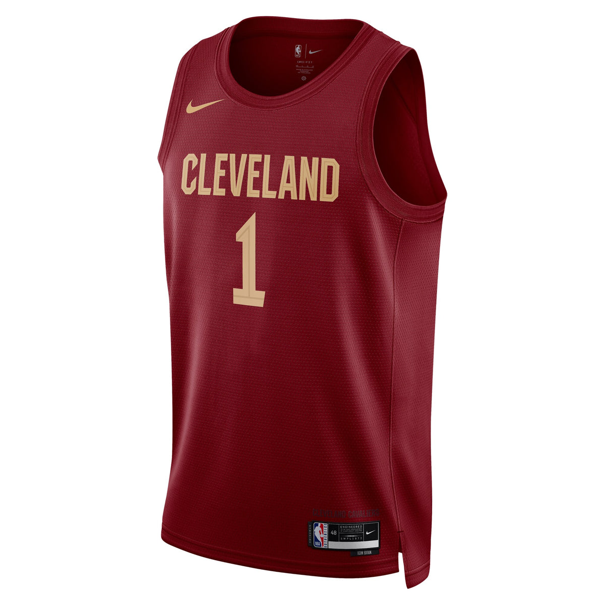 Cleveland Cavaliers Icon Edition Swingman Jersey - Maroon - Max Strus - Unisex