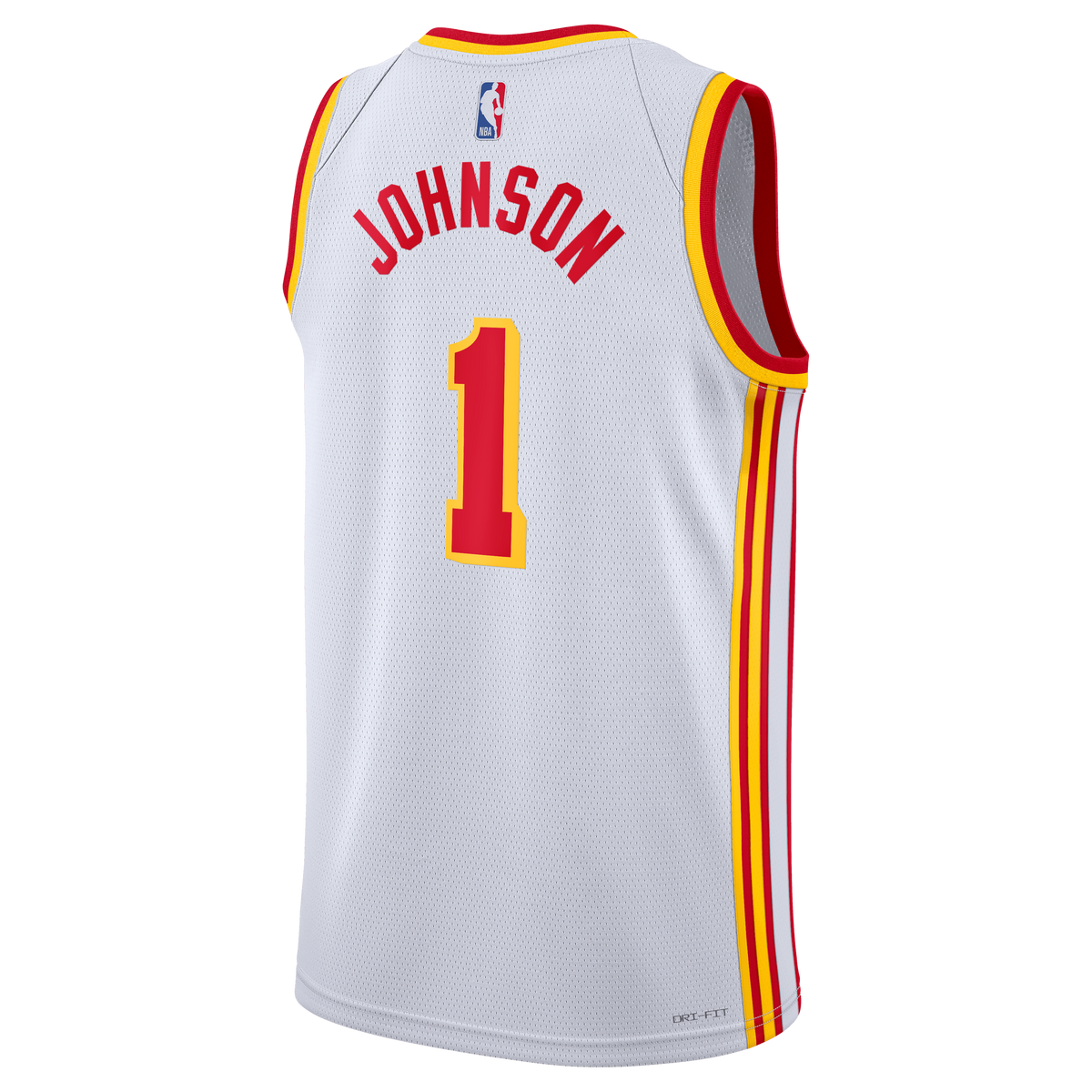 Atlanta Hawks Association Edition Swingman Jersey - White - Jalen Johnson - Unisex