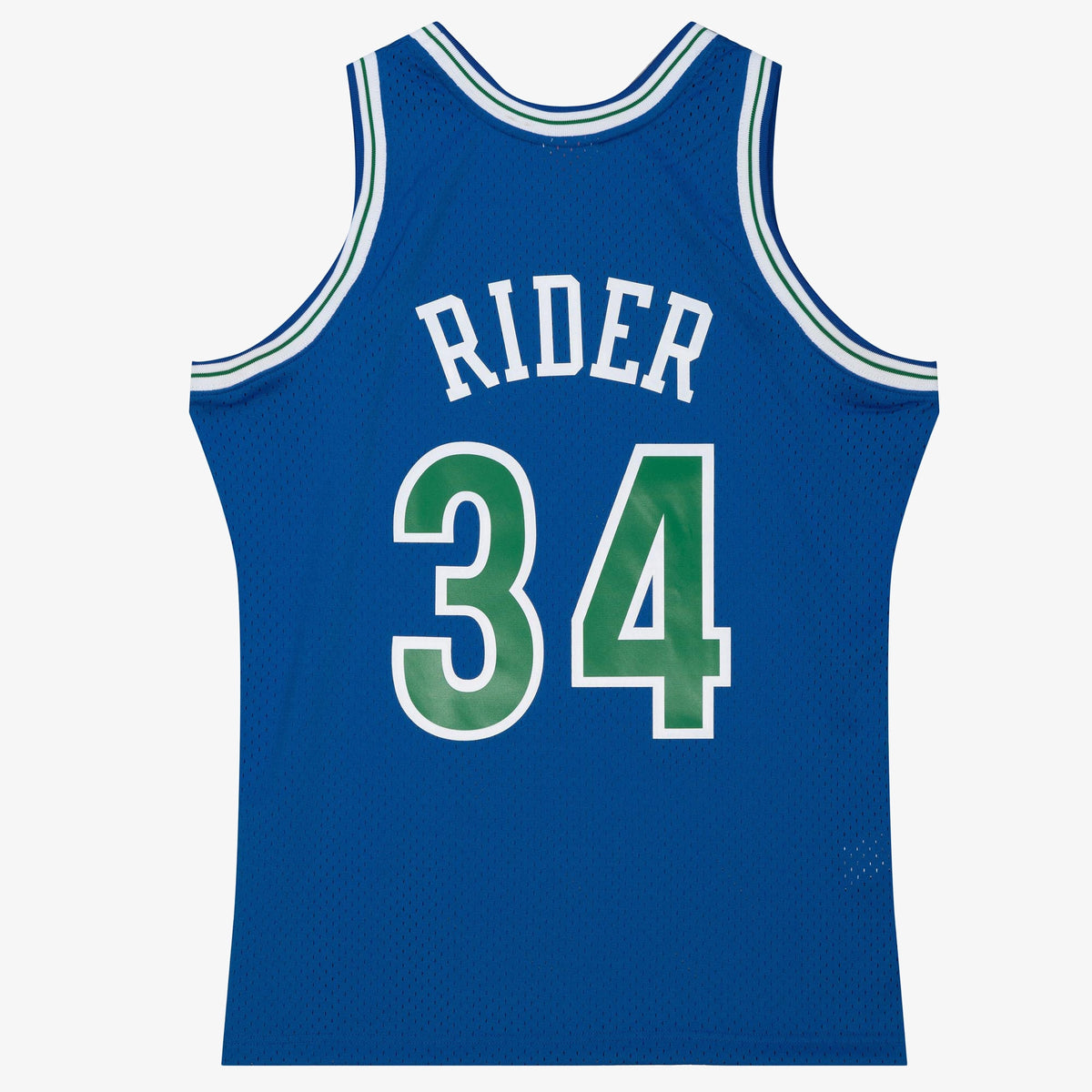 Minnesota Timberwolves Isaiah Rider Jr 1993 Dark Authentic Jersey - Midnight Blue