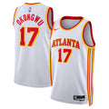Atlanta Hawks Association Edition Swingman Jersey - White - Onyeka Okongwu - Unisex