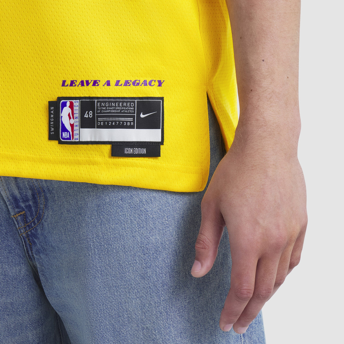 Los Angeles Lakers Icon Swingman Jersey - Lebron James - Unisex
