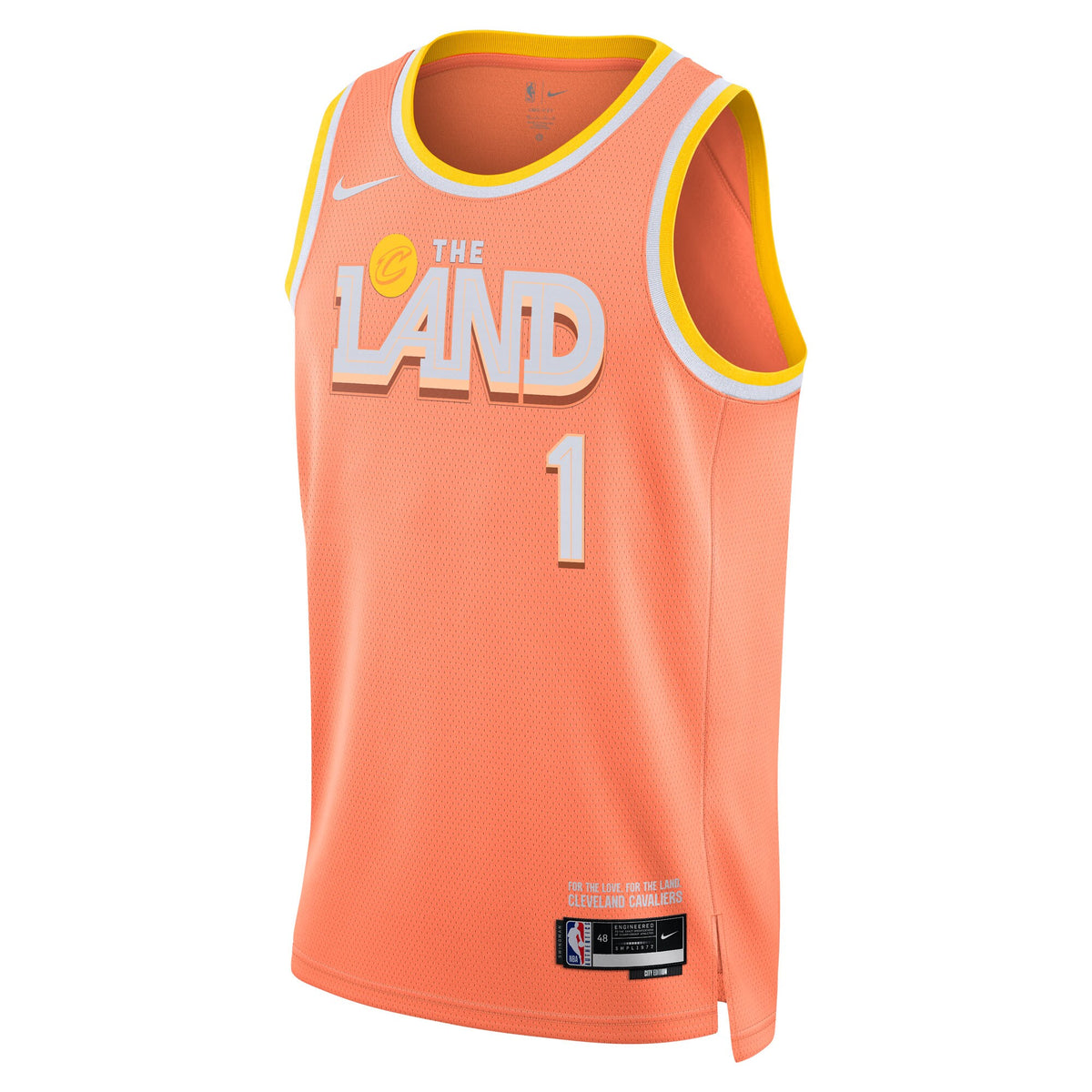 Cleveland Cavaliers 2025/26 City Edition Swingman Jersey - Orange - Max Strus - Unisex