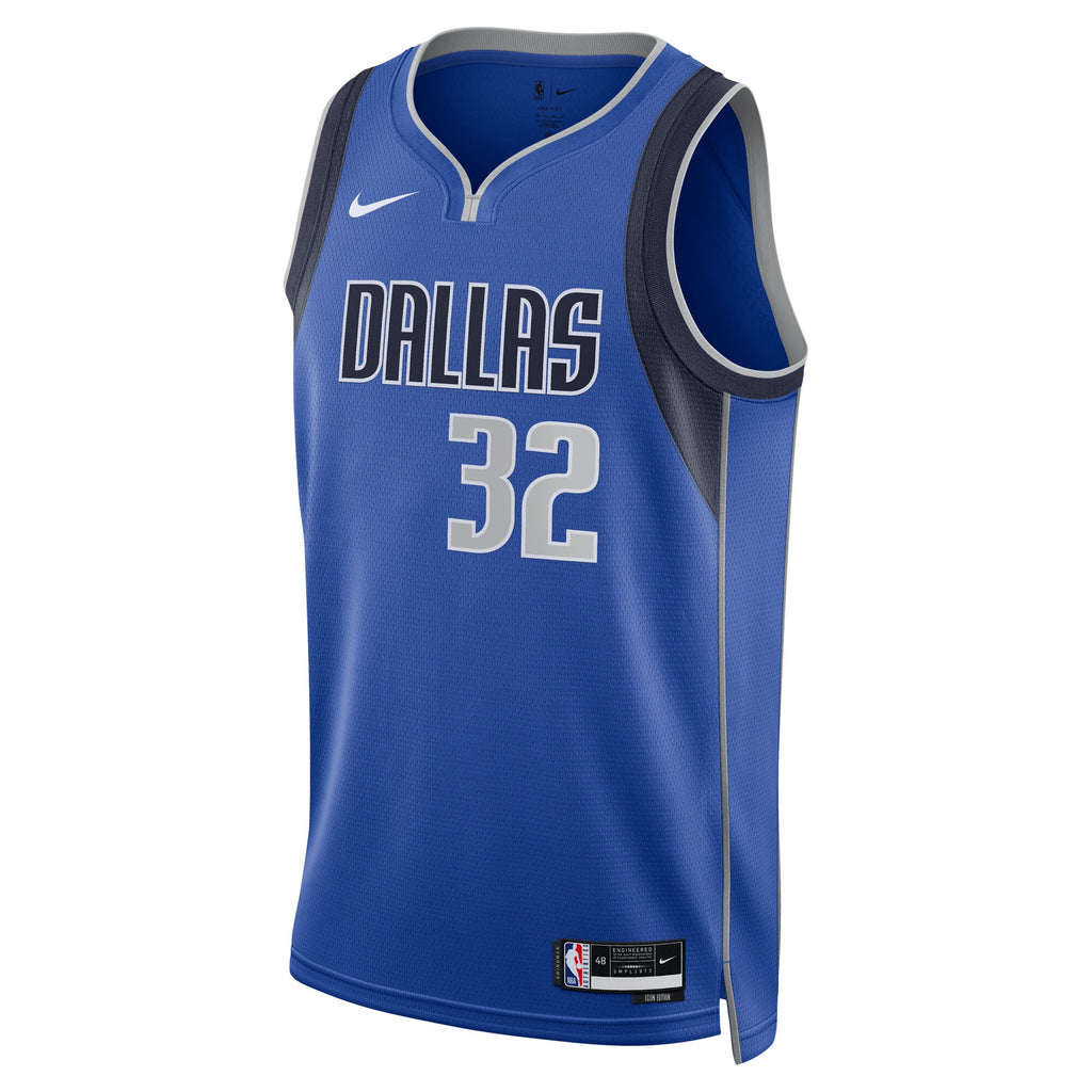 Dallas Mavericks Icon Edition Swingman Jersey NBA 2025 First Round Draft Pick - Blue - Cooper Flagg - Unisex