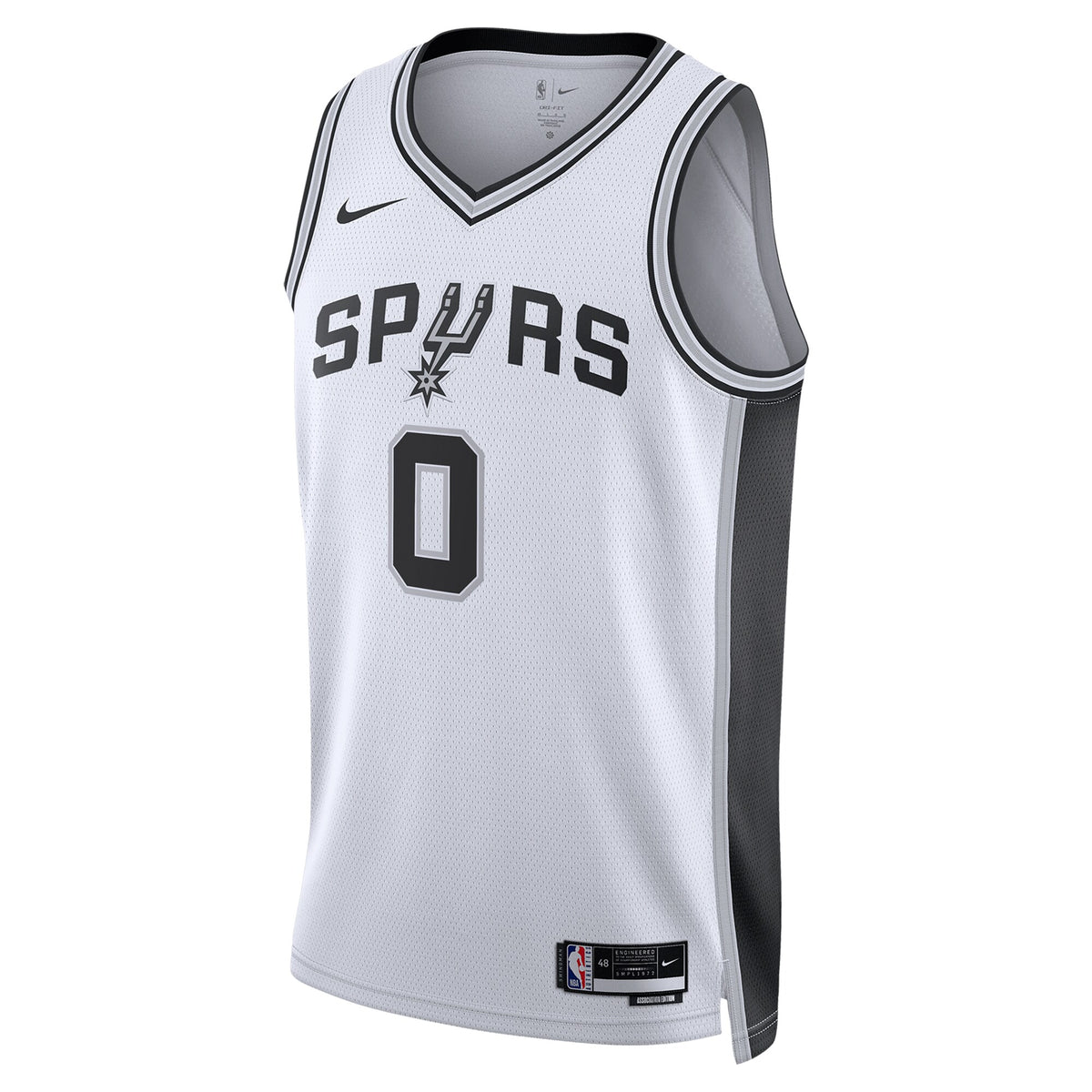 San Antonio Spurs Association Edition Swingman Jersey - White - Keldon Johnson - Unisex