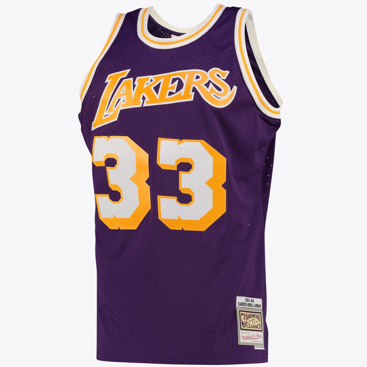 Los Angeles Lakers Kareem Abdul-Jabbar Alternate Swingman Jersey - Purple - Mens