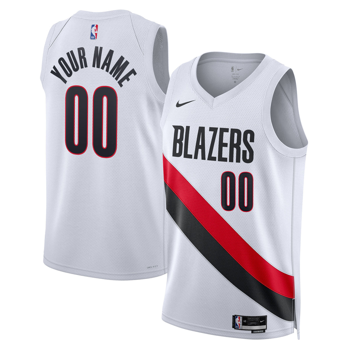 Portland Trail Blazers Replica Association Swingman Jersey - Unisex