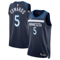 Minnesota Timberwolves Icon Edition Swingman Jersey - Navy - Anthony Edwards - Unisex