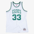 Boston Celtics Swingman Jersey Home Larry Bird 1985-86