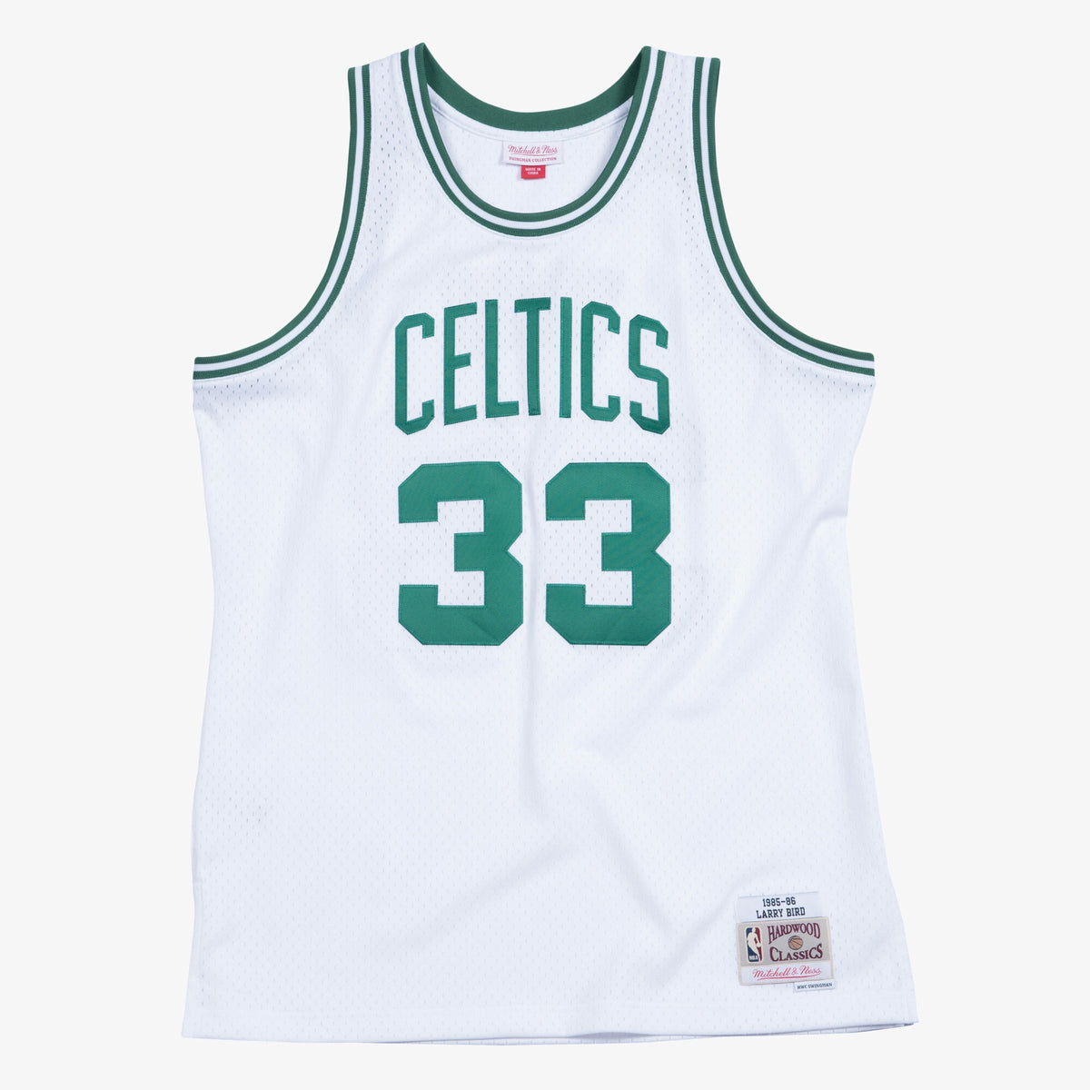 Boston Celtics Swingman Jersey Home Larry Bird 1985-86