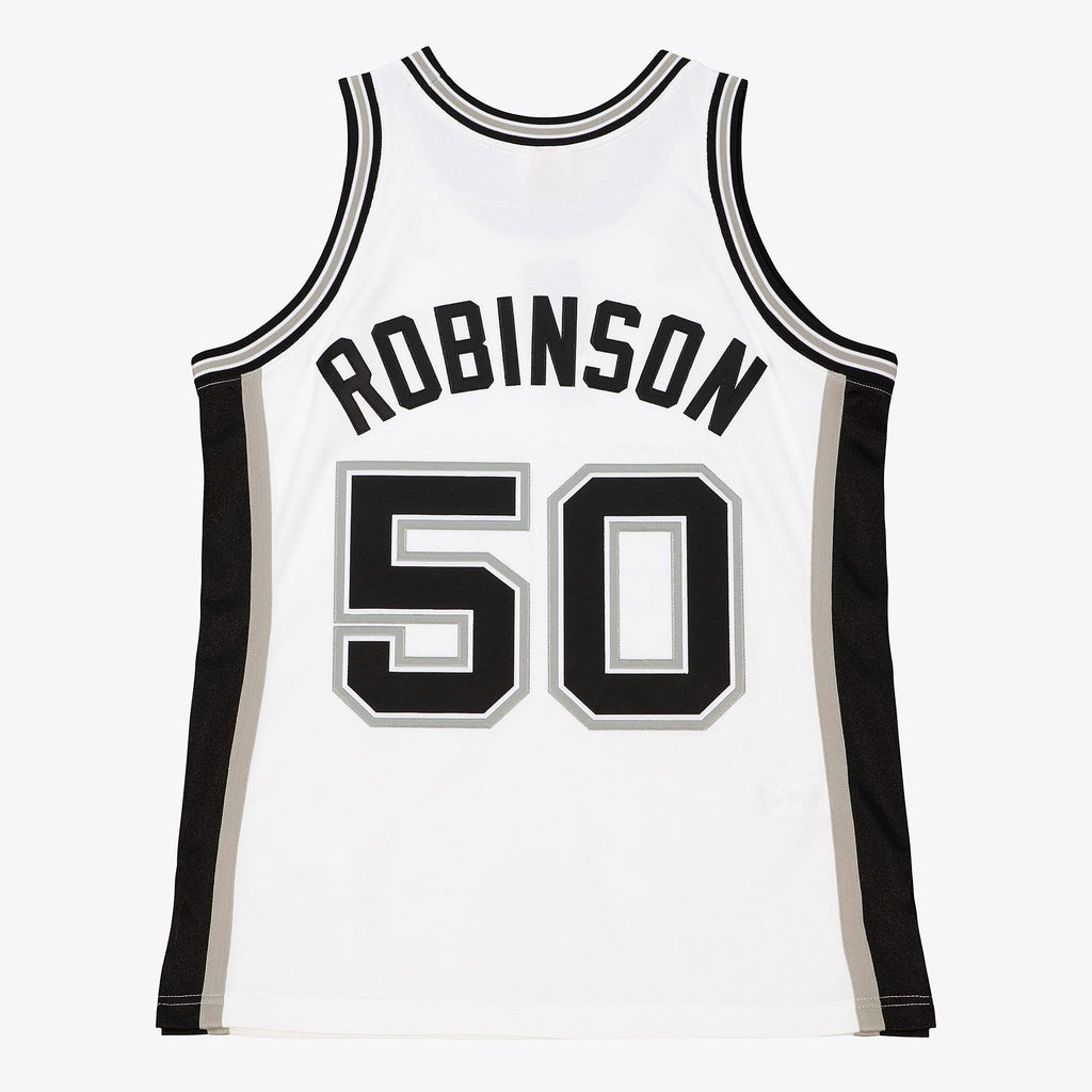 San Antonio Spurs David Robinson 2002 Home Finals Authentic Jersey - White