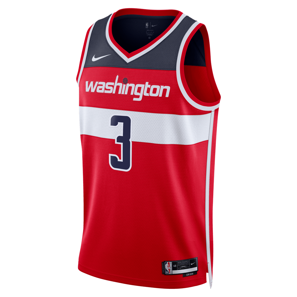 Washington Wizards Icon Edition Swingman Jersey - Red - Trae Young - Unisex