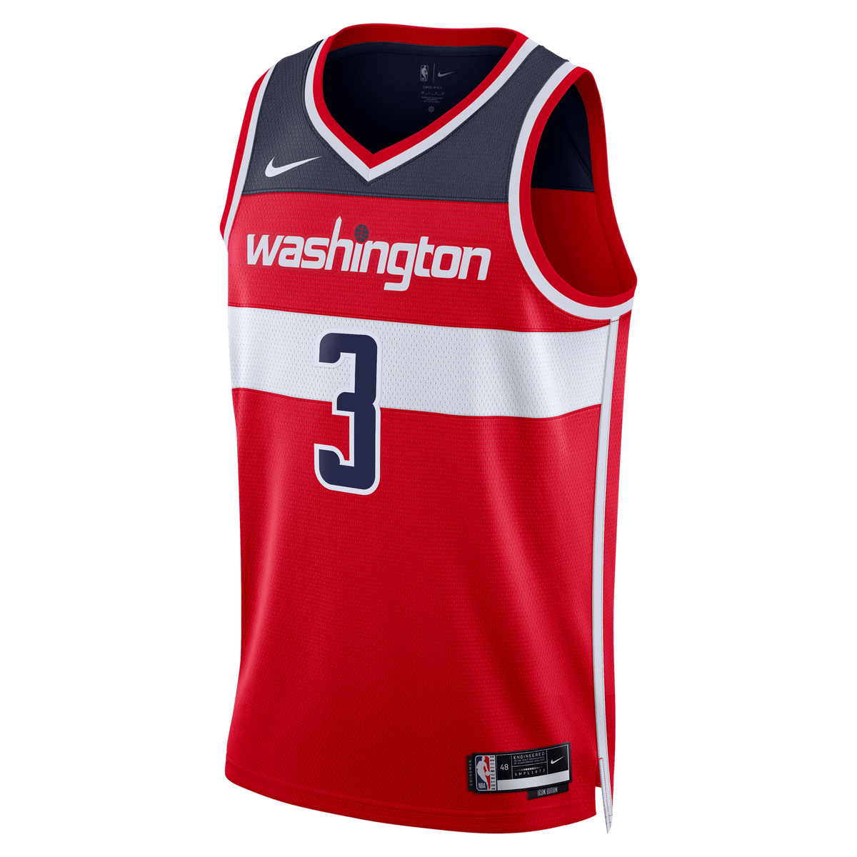 Washington Wizards Icon Edition Swingman Jersey - Red - Trae Young - Unisex