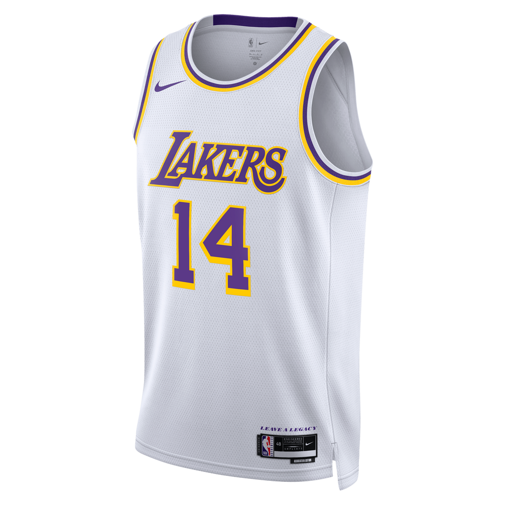 Los Angeles Lakers Association Edition Edition Swingman Jersey - White - Walker Kessler - Unisex