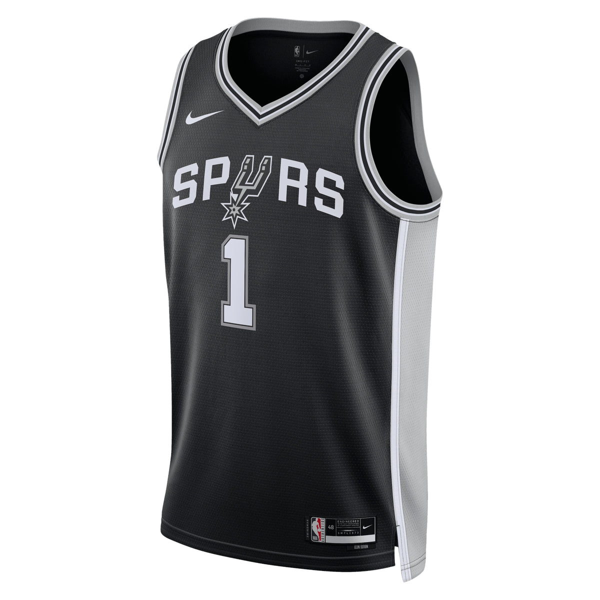 San Antonio Spurs Icon Swingman Jersey - Victor Wembanyama - Mens
