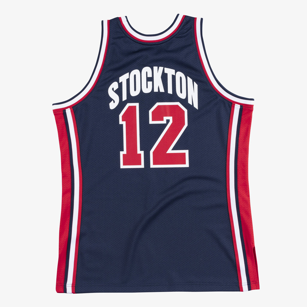 USA Basketball Authentic Jersey John Stockton 1992