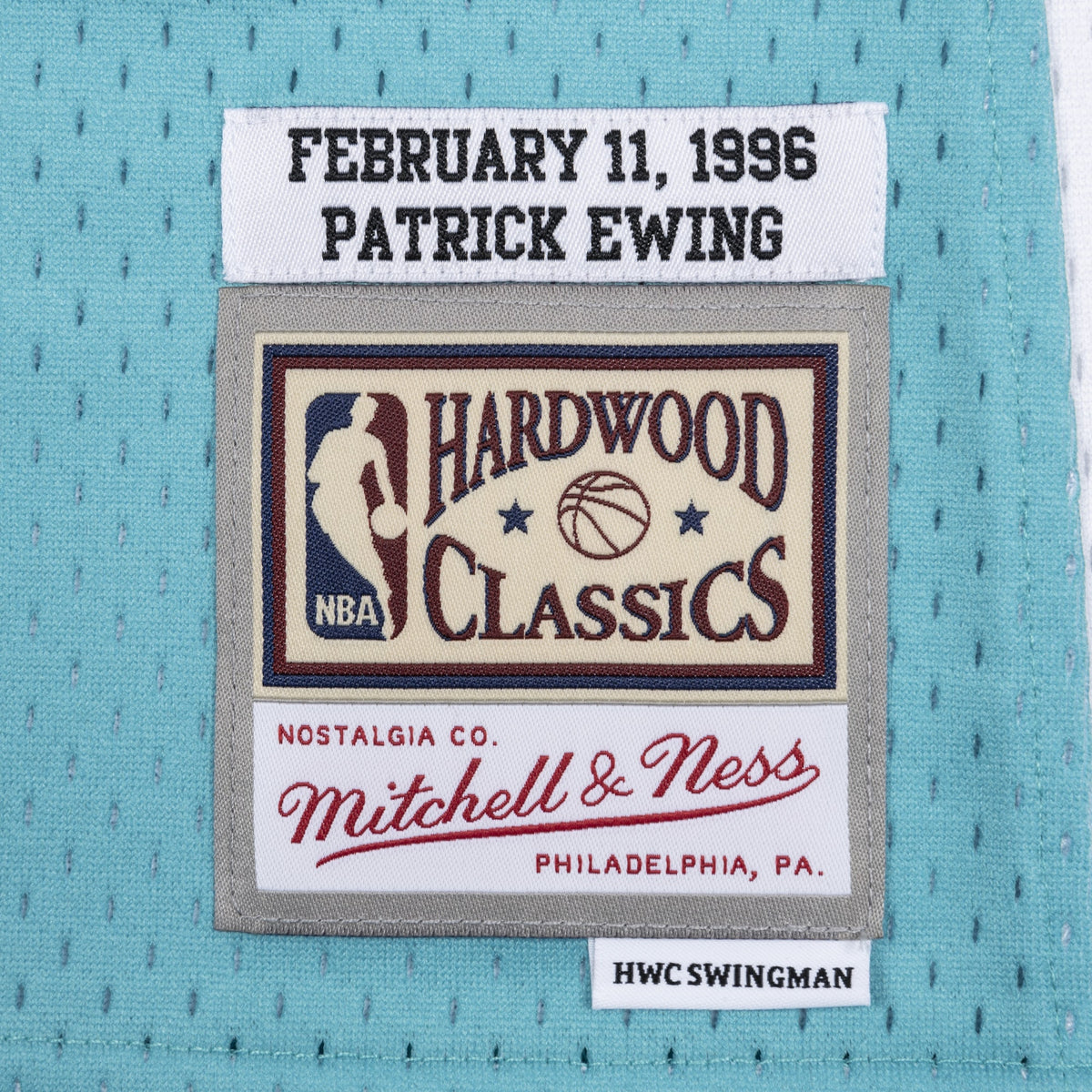 NBA Patrick Ewing 1996 All-Star Swingman Authentic Jersey - Teal