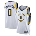 Indiana Pacers Association Edition Swingman Jersey - White - Tyrese Haliburton - Unisex